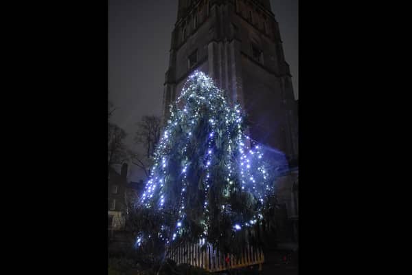 The Tree of Light, outside St Andrew's.