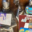 Some of the artwork entries. Photos supplied
