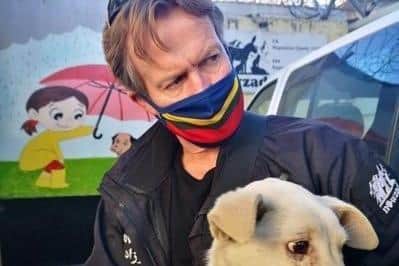 Paul 'Pen' Farthing, the former Royal Marine wo founded the Nowzad animal shelter in Afghanistan.