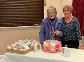 Members of the WI in Ullesthorpe, near Lutterworth, has celebrated its 95th anniversary.