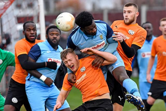 Goal and red card for Alex Lock as Rugby Town beat Lutterworth Town