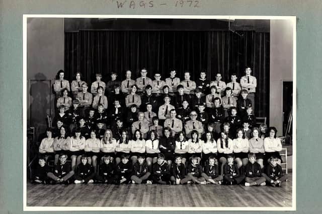 Can you spot yourselves in the original cast photograph from 1972? The cast would like to ask any past members and friends of the show to buy their tickets for the Friday evening performance on March 4 and enjoy a good meet up afterwards.