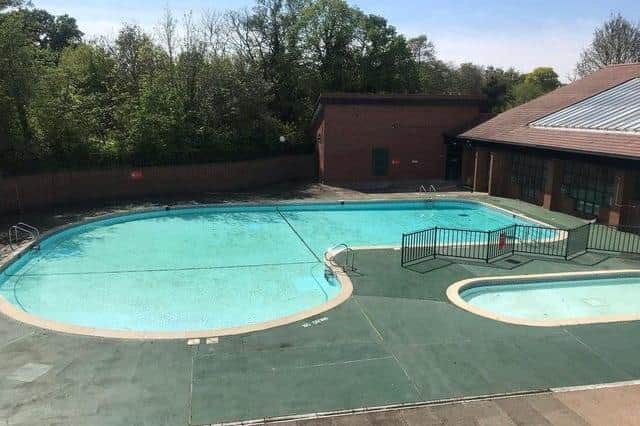 The lido at Abbey Fields in Kenilorth.
