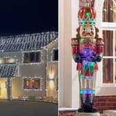 George the nutcracker was stolen from outside the Stickley's home. Photos supplied