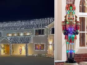 George the nutcracker was stolen from outside the Stickley's home. Photos supplied