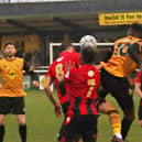 Brakes have Gloucester City home and away and AFC Telford on their festive fixture list   (Picture by Sally Ellis v Bradford Park Avenue earlier this month)