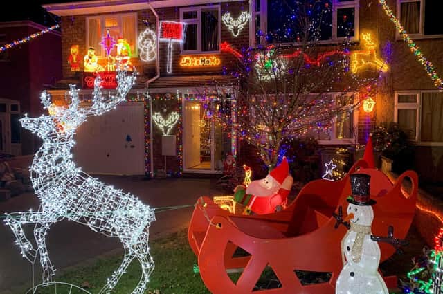 Each year the display impresses people from across the town.