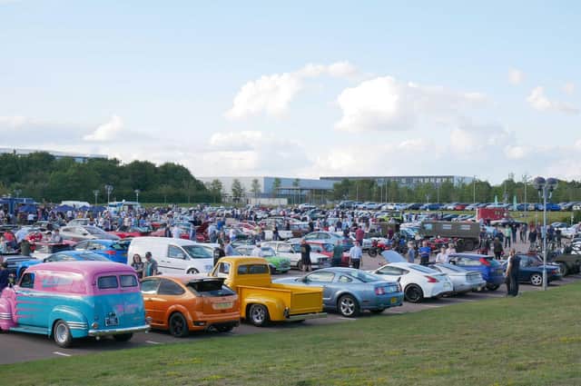 One of the 'Gaydon Gatherings'. Photo by the British Motor Museum