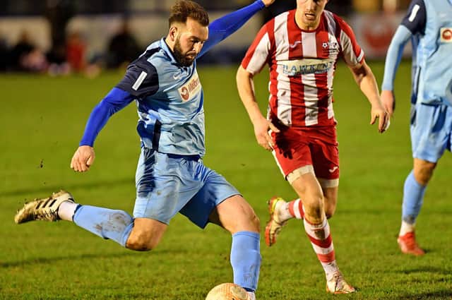 Barry Fitzharris was Rugby's Star Man in their win over Easington Sports PICTURE BY MARTIN PULLEY