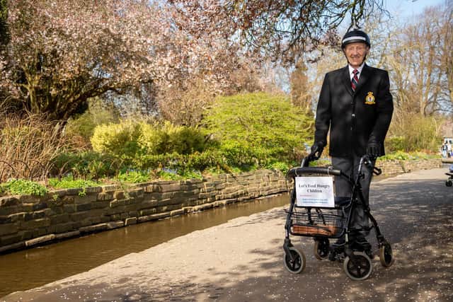 89-year-old John Wilcock caught the imagination of the public by rollerskating around his home and around Warwick to raise funds for for food charity FareShare.