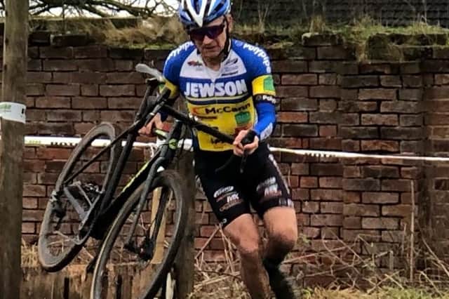Kirby Bennett racing at Cattows Farm