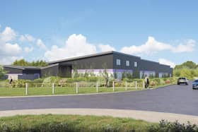A CGI of the Space Eco Park at Tachbrook Park in Warwick. Image supplied
