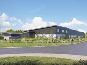 A CGI of the Space Eco Park at Tachbrook Park in Warwick. Image supplied