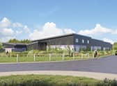 A CGI of the Space Eco Park at Tachbrook Park in Warwick. Image supplied