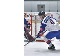 Rhodes Mitchell-King in action for Great Britain during the World Championships in Brasov in December 2021