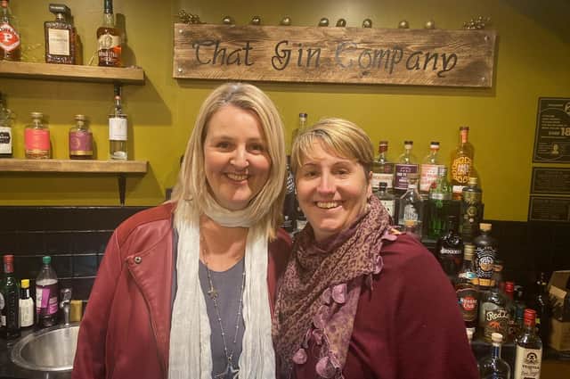 Amanda Lothian and Debbie Ellard at That Gin and Cocktail Bar