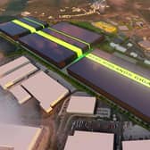 A CGI image of the proposed gigafactory site. Image supplied.