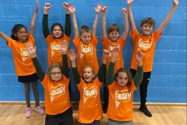 Shrubland Street's dodgeball team.