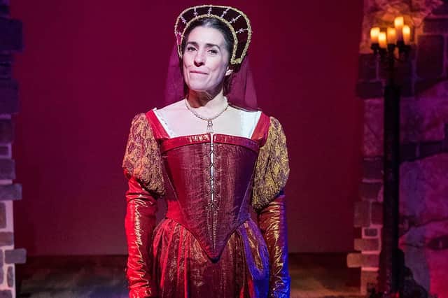 Production shot of Anne Boleyn by Howard Brenton (Photo credit Richard Smith Photography).