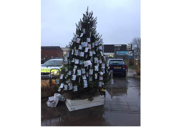 The Tree of Light in Talisman Square, Kenilworth.