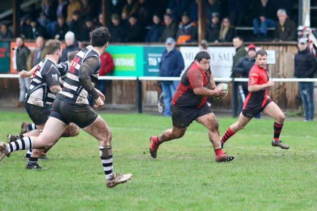 Ben Dawes makes ground for Newbold in their opening win of the new year
