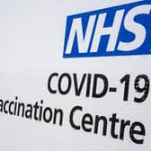 NHS Covid-19 Vaccination Centre.