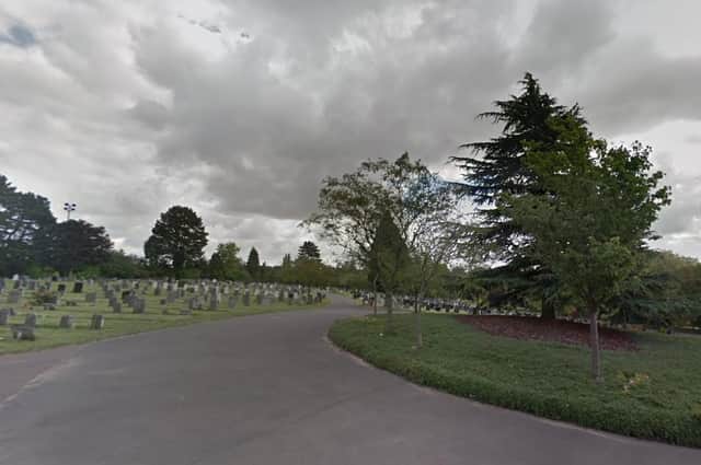 Whinfield Cemetery. Photo: Google Streetview.