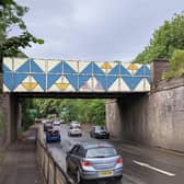 CGI of how the bridge will look when the artwork is put in place.