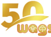 WAGS 50th Anniversary logo