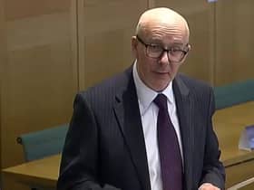 Warwick and Leamington MP Matt Western in Parliament.