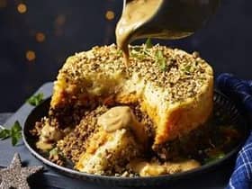 Handmade Scottish Haggis, Neeps & Tatties with a Scotch Whisky Cream Sauce (£10)