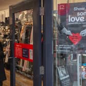 A British Heart Foundation store.
