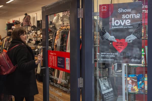 A British Heart Foundation store.