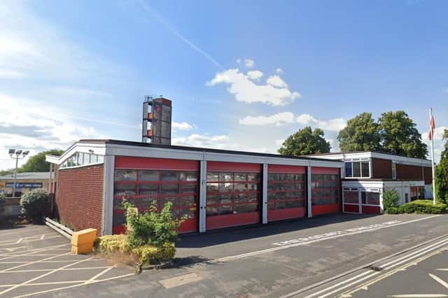 Rugby's fire station. Photo: Google Streetview.