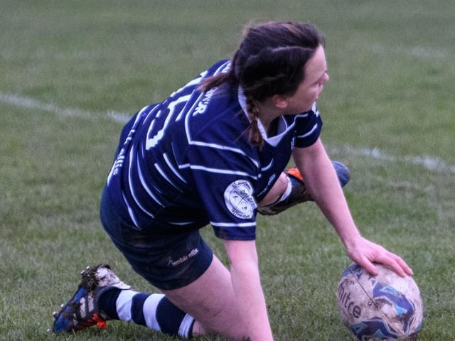Boston Rugby Club Ladies versus Kesteven. Photo: Wayne Lagden
