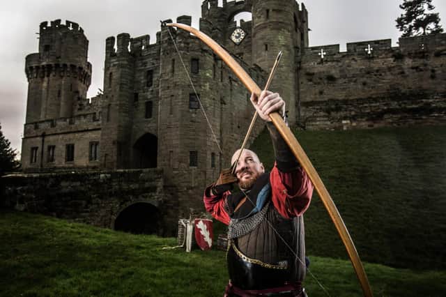 Warwick Castle will once again be bringing back its Festival of Archery for the upcoming half term. Photo by Warwick Castle