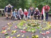 The Wellbeing group at Foundry Wood. Photo supplied