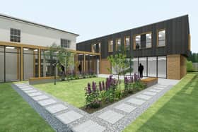 CGIs show how the £1.5m expansion of Stockton House, in Southam, will look
