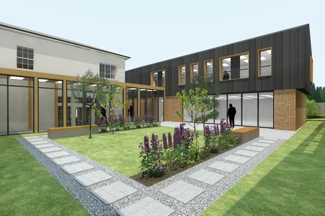 CGIs show how the £1.5m expansion of Stockton House, in Southam, will look