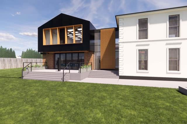 CGIs show how the £1.5m expansion of Stockton House, in Southam, will look