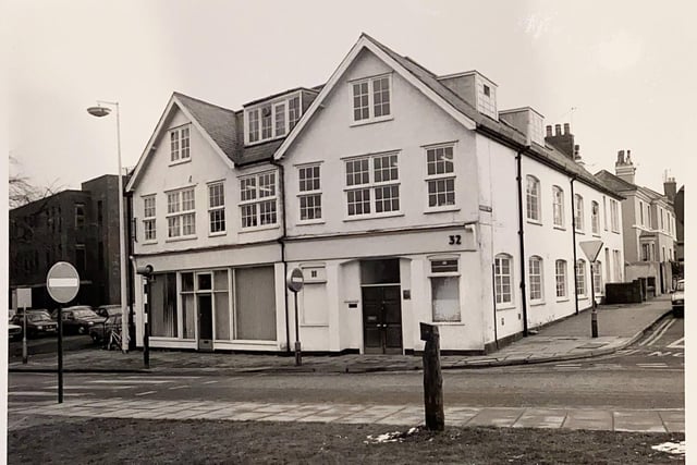 This was taken in Horsham in 1986 and is captioned 'old office' - do you recognise this building?