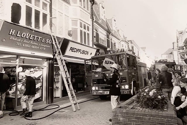West Street, Horsham, in September 1982