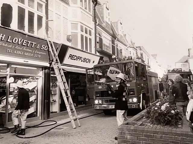 West Street, Horsham, in September 1982