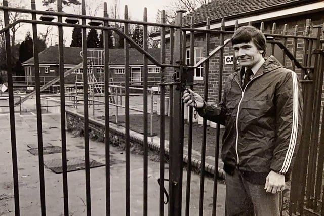 'Pool Gates' dated February 1980