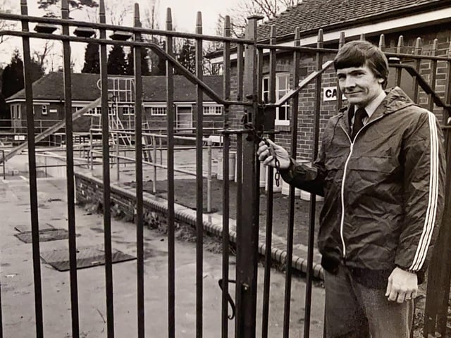 'Pool Gates' dated February 1980