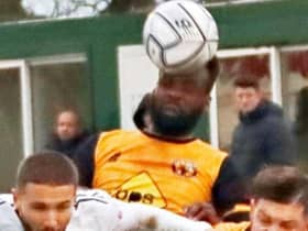 Junior English scored Leamington's equaliser at Gateshead last weekend  (File picture by Sally Ellis)