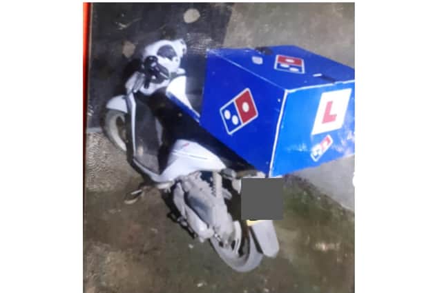 A pizza delivery rider was robbed in Church Walk, Mancetter, last Thursday, January 20 when a gang demanded his keys and threatened him with violence if he didn't hand them over.
