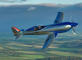 The double world record-breaking Rolls-Royce Spirit of Innovation plane