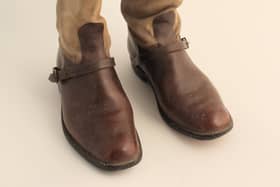 The boots worn by Lady Dorothie Feilding on the frontline in Flanders during the First World War feature in Every Object Tells A Story.