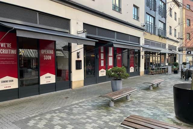 The site of the new Middletons Steakhouse & Grill in Rengency Court, Livery Street, Leamington.